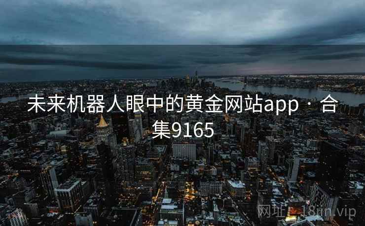 未来机器人眼中的黄金网站app · 合集9165 未来机器人眼中的黄金网站app · 合集9165